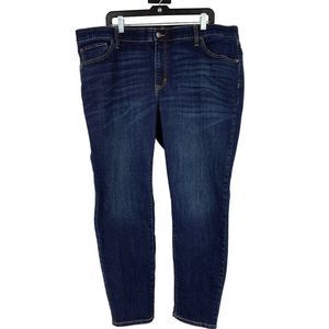 Women’s Sonoma jeans Medium Wash size 22W plus skinny curve 2004